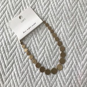 Ann Taylor LOFT Brand - Gold Necklace
